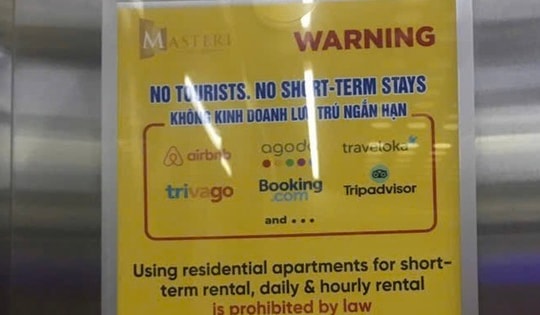 HoREA tiếp tục kiến nghị quản lý căn hộ cho thuê ngắn ngày thay vì cấm