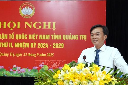 Ông Nguyễn Chiến Thắng giữ chức Chủ tịch Ủy ban MTTQ Việt Nam tỉnh Quảng Trị