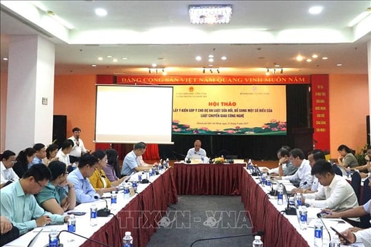 Hoàn thiện khung pháp lý thúc đẩy hoạt động chuyển giao công nghệ