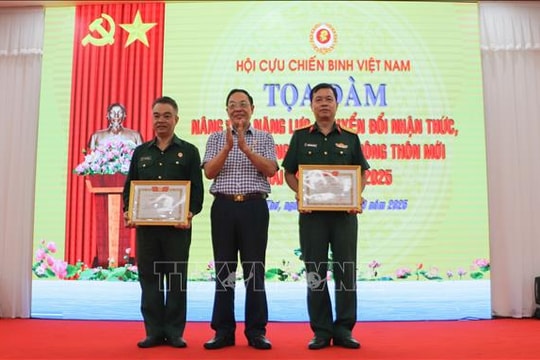 Cựu chiến binh tham gia xây dựng nông thôn mới gắn với phát triển bền vững