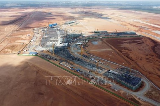 Bổ sung nguồn lực, tăng mũi thi công để đẩy nhanh tiến độ xây dựng Cảng hàng không Long Thành