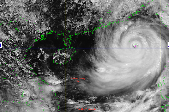 Lý do bão Ragasa tăng - giảm cấp nhanh