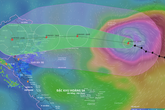 Siêu bão Ragasa giảm cấp