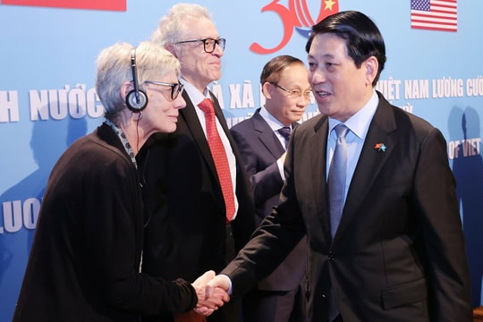 Chủ tịch nước gặp bạn bè, nhân dân Mỹ yêu mến Việt Nam