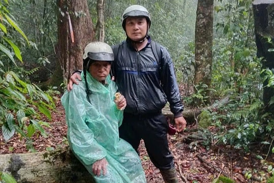 Cụ ông lạc 5 ngày trong rừng Đà Lạt được cứu
