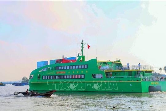 Hoãn cưỡng chế tàu cao tốc của Công ty Mai Linh Tây Đô do có tranh chấp liên quan