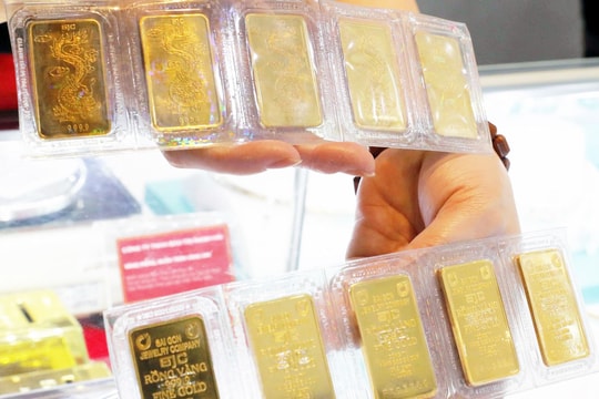 Giá vàng miếng sáng 24/9 giảm 200.000 đồng/lượng