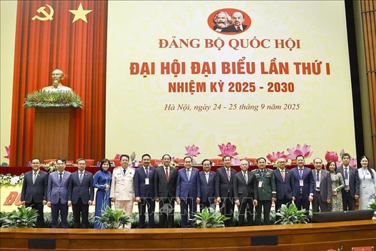 Đại hội đại biểu Đảng bộ Quốc hội lần thứ I tiến hành phiên trù bị