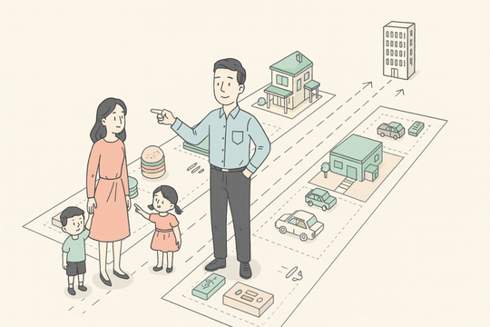 Muốn vợ nghỉ làm, ở nhà kinh doanh và chăm con cùng tôi