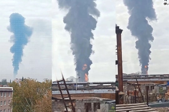 UAV Ukraine tiếp tục tập kích nhà máy dầu lớn hàng đầu của Nga