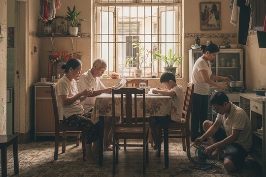 Gia đình tôi 5 người chen chúc trong căn hộ tập thể cũ 20 m2