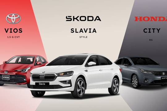 Skoda Slavia - tân binh thách thức Toyota Vios và Honda City