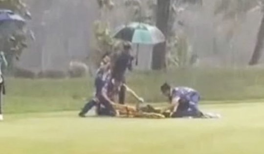 Người phụ nữ 37 tuổi bị sét đánh tử vong trên sân golf