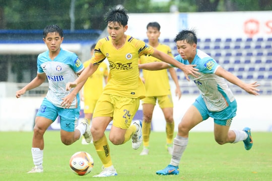 Xác định 2 đội bóng vào chung kết giải U17 Quốc gia 2025