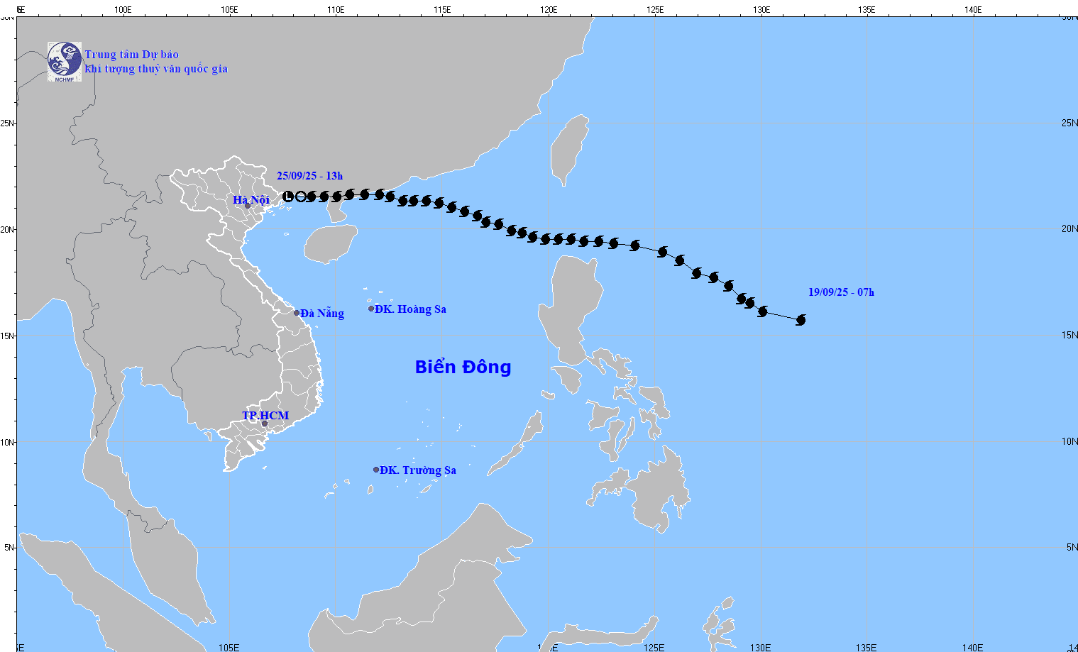 Tin cuối cùng về cơn bão số 9