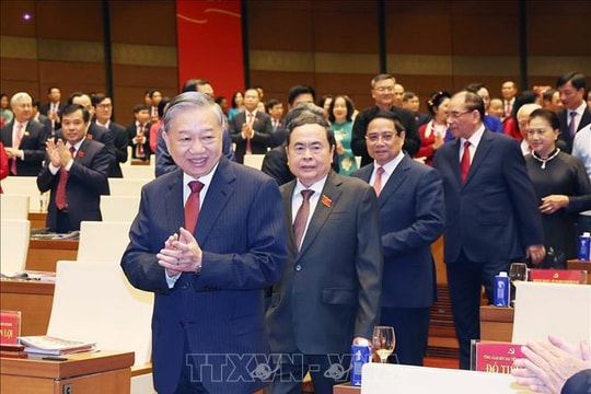 Tổng Bí thư dự Đại hội đại biểu Đảng bộ Quốc hội lần thứ nhất