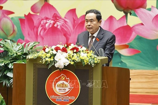 Bế mạc Đại hội đại biểu Đảng bộ Quốc hội lần thứ I, nhiệm kỳ 2025 - 2030