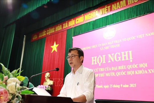 Cử tri Thanh Hóa kiến nghị nhiều vấn đề liên quan đến đời sống dân sinh