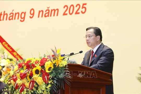 Đồng chí Hoàng Văn Nghiệm được bầu giữ chức Bí thư Tỉnh ủy Lạng Sơn