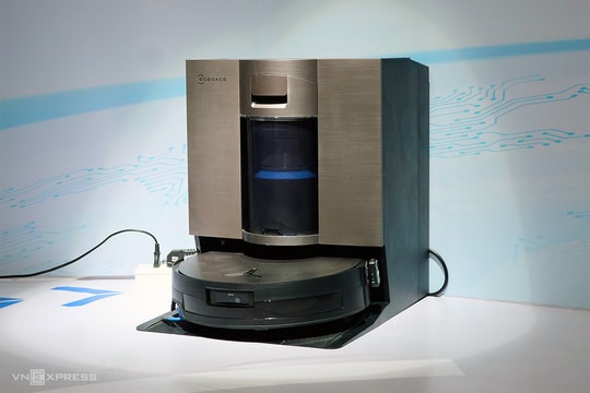 Robot có thể hút bụi lau nhà liên tục 1.000 m2