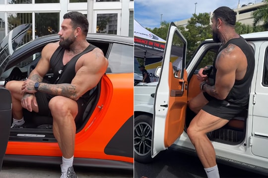 'Người khổng lồ' không ngồi vừa ôtô