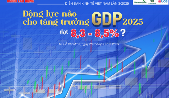 Báo Người Lao Động tổ chức Diễn đàn Kinh tế Việt Nam 2025 lần thứ 3