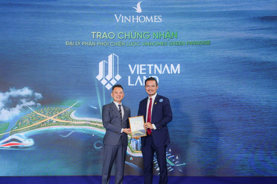 Công ty Vietnam Land - đại lý phân phối dự án Vinhomes Green Paradise