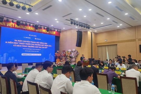 Ra mắt chuyên trang bất động sản và diễn đàn phát triển thị trường bất động sản