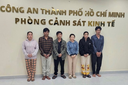 TP Hồ Chí Minh: Triệt phá đường dây sản xuất, buôn bán hàng giả nhãn hiệu nước tẩy O.K
