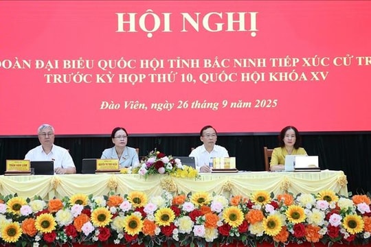 Cử tri Bắc Ninh kiến nghị nhiều nội dung về thực hiện chính quyền địa phương 2 cấp
