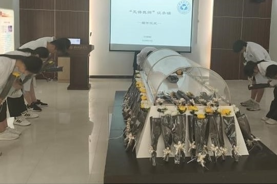 Bé 8 tháng tuổi thành người hiến xác trẻ nhất Trung Quốc