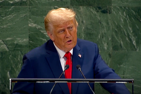 Ông Trump gọi biến đổi khí hậu là 'trò lừa bịp' giữa đại hội đồng Liên Hợp Quốc