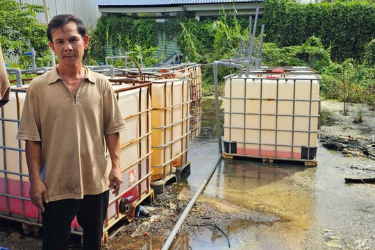 Xưởng sản xuất nước giặt giả mang mác 'hàng ngoại' ở TP HCM