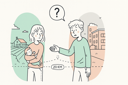 Bạn gái định bỏ con 4 tháng cho bà ngoại chăm để đi chơi xa