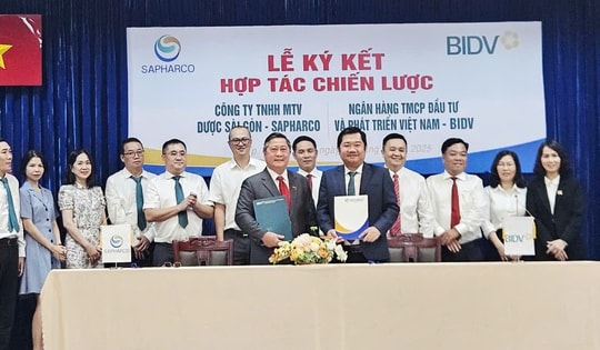 Sapharco hợp tác với BIDV tạo hệ sinh thái số tài chính - công nghiệp dược