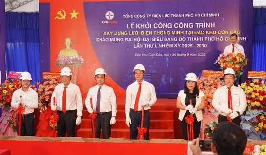 Khởi công xây dựng lưới điện thông minh tại Đặc khu Côn Đảo