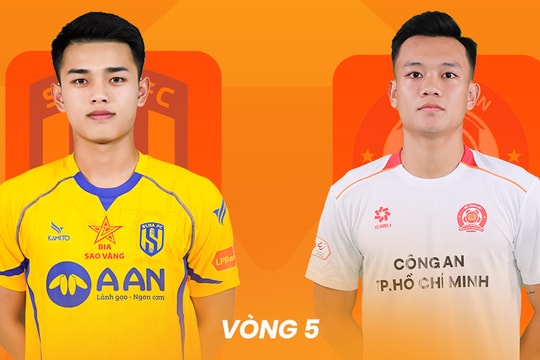 Xem trực tiếp Sông Lam Nghệ An đấu với CA TP.HCM, vòng 5 V.League trên kênh nào?