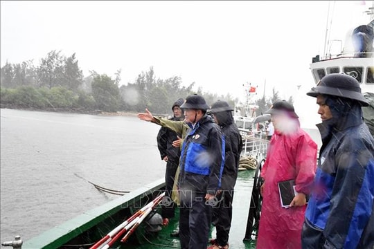 Bộ Tư lệnh Vùng Cảnh sát biển 2 chủ động ứng phó cơn bão số 10