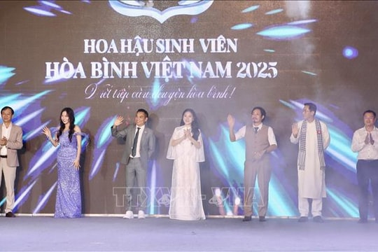 Khởi động Cuộc thi Hoa hậu Sinh viên Hòa bình Việt Nam 2025