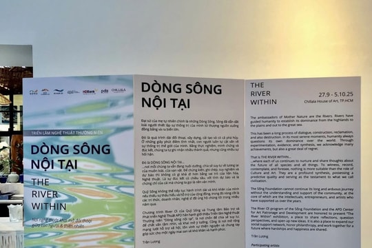 Nghệ thuật và thiên nhiên cùng hòa nhịp trong 'Dòng sông nội tại'