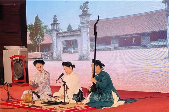Hà Nội: Liên hoan ca trù lần thứ IV - lan tỏa di sản phi vật thể đặc sắc