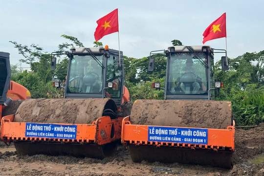 Khởi công đường liên cảng kết nối sân bay Long Thành