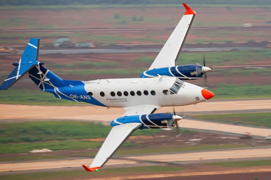 Chuyên cơ Beechcraft B300 bay kiểm tra ở Long Thành như thế nào