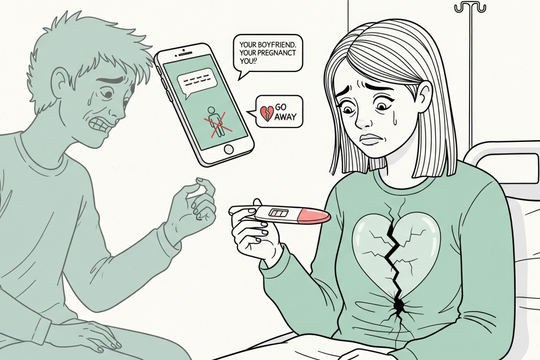 Người đàn ông đẹp trai, có duyên yêu cầu tôi ngừng giữ thai