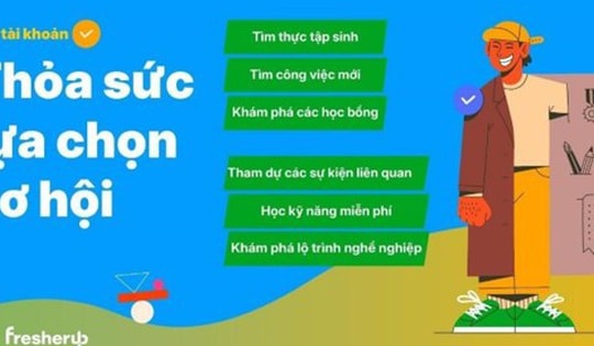 FresherUP ra mắt trang website tuyển dụng miễn phí dành cho GenZ