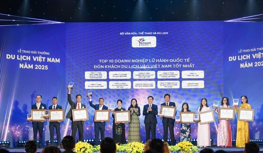 Vinh danh 113 doanh nghiệp, đơn vị tiêu biểu trong lĩnh vực du lịch