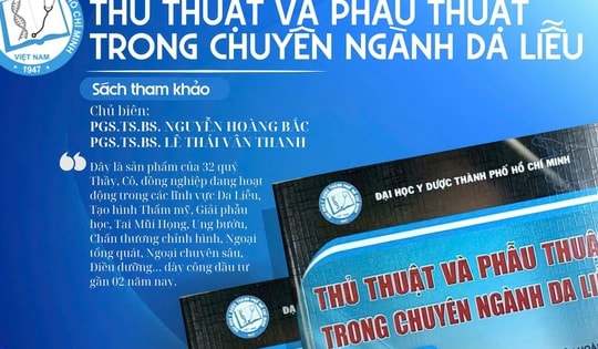 2 'công trình' phục vụ giảng dạy, nghiên cứu, góp phần nâng chất lượng chăm sóc người bệnh da liễu