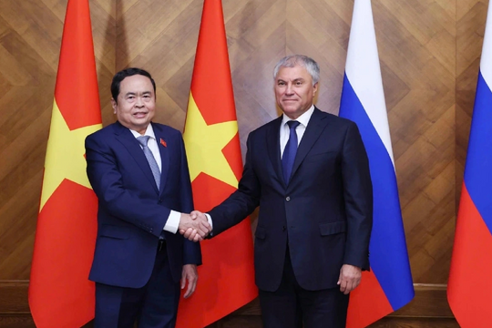 Hôm nay, Chủ tịch Duma Quốc gia Nga thăm chính thức Việt Nam