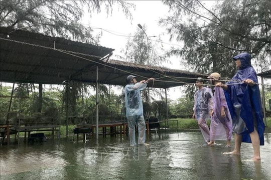 Bão số 10: Nghệ An cấm đường tạm thời từ 23 giờ ngày 28/9