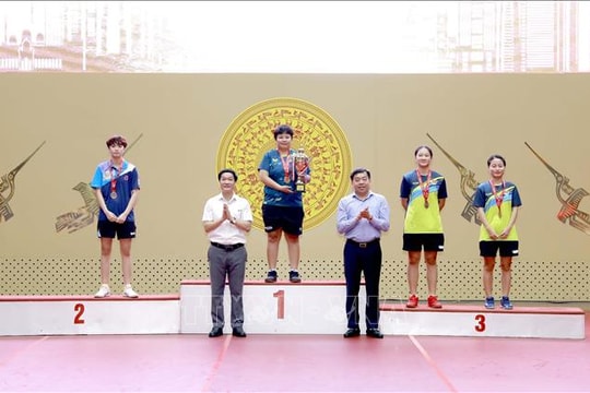 Bế mạc Giải bóng bàn các đội mạnh Quốc gia 2025